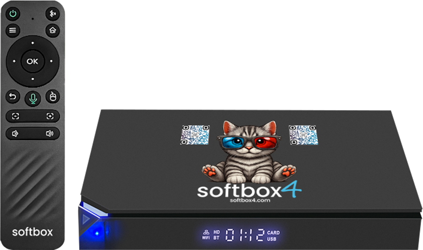 Softbox4productpic-box and remote